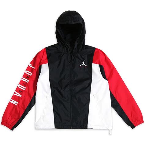 nike windbreaker herren schwarz rot